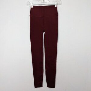 Fabletics Women's High-Waisted SkulptKnit Leggings Red Size XS